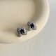 Simple Zircon Stud Earrings For Women