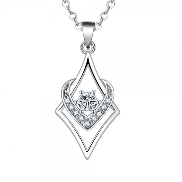 Fashion Water Cube Girls Pendant Jewelry